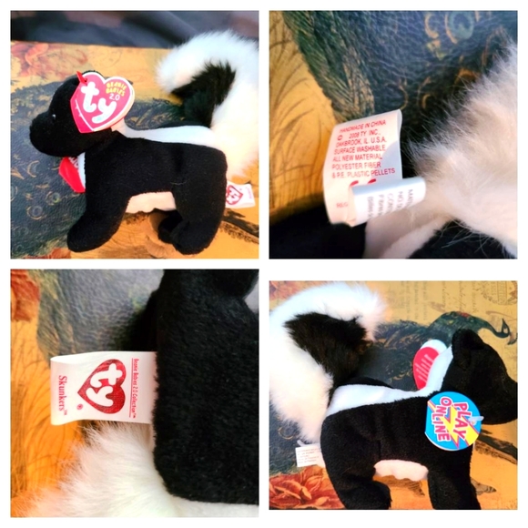 Ty Other - Skunkers 2008 code not used beanie baby